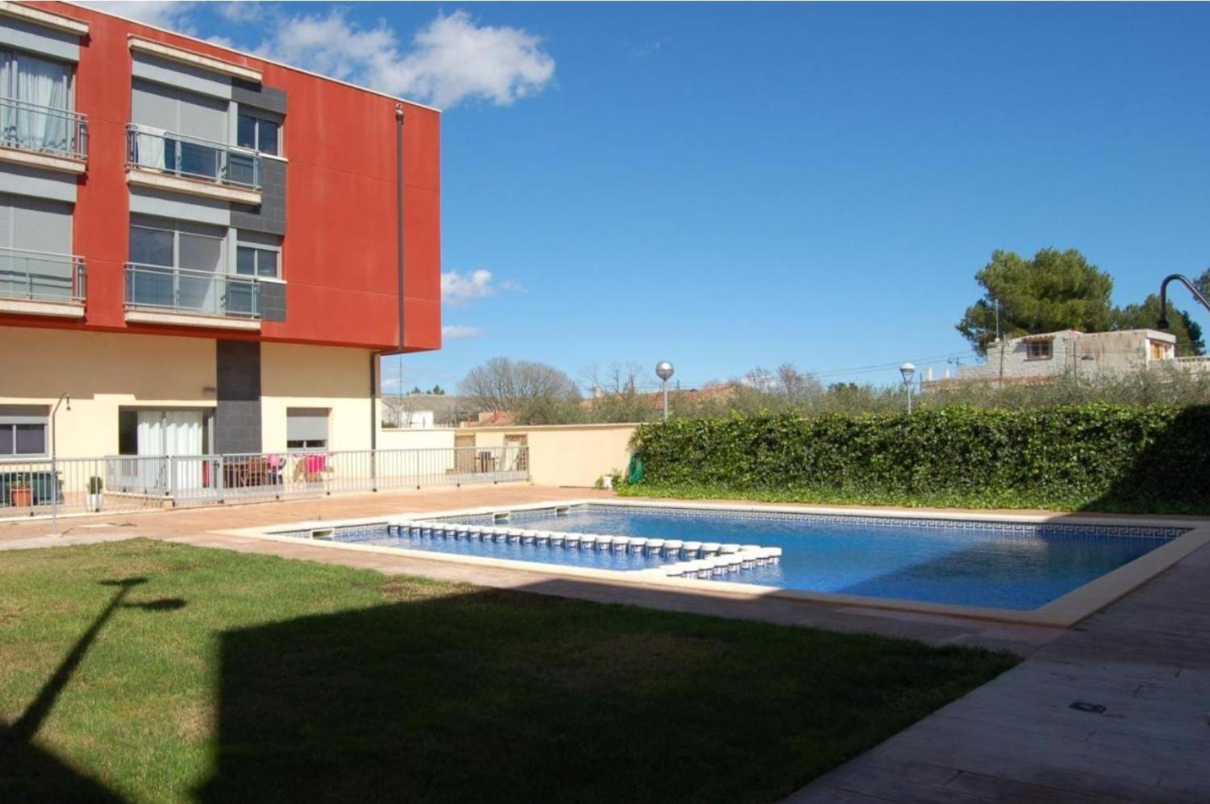 Apartamento Vallfogona Relax Santa Bárbara Exterior foto